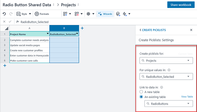Picklist Wizards Image