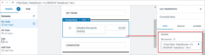 Simple To Do template filter formulmage